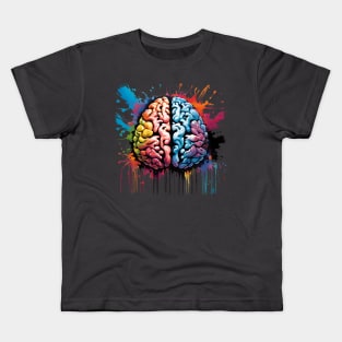 Graffiti Brain Kids T-Shirt